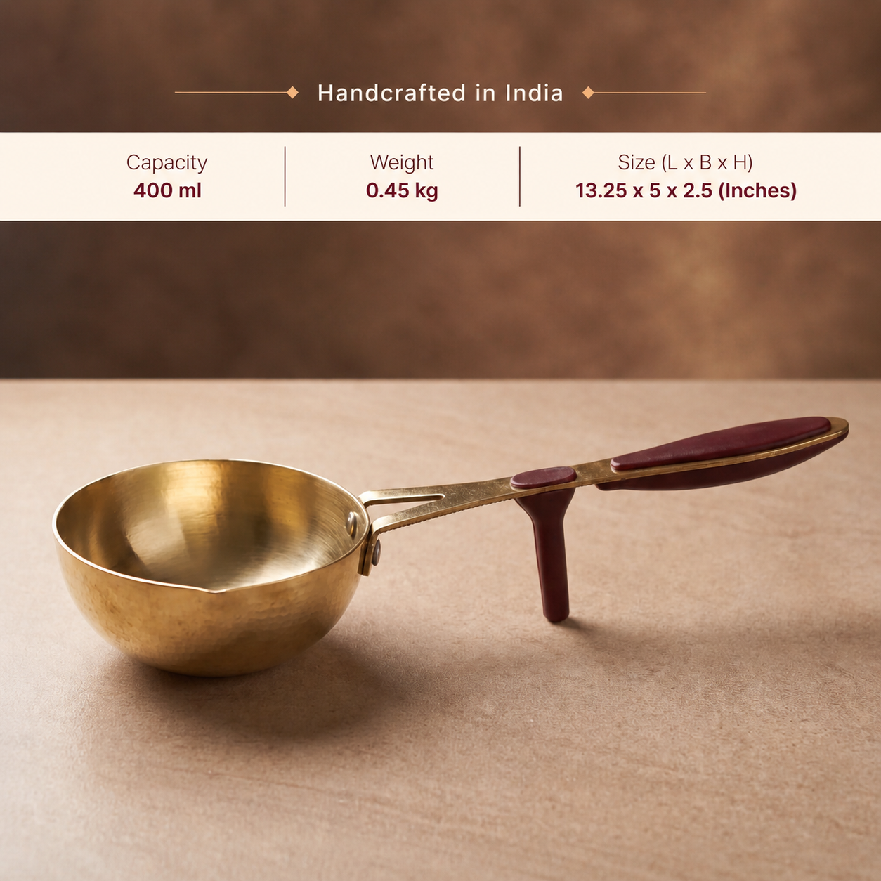 Brass Tadka Pan – Traditional Cooking